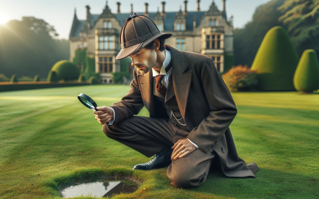 How to find a water leak in your yard