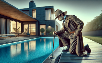 What are the most vulnerable areas for leaks in a pool