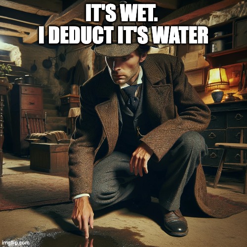 water detection tool meme