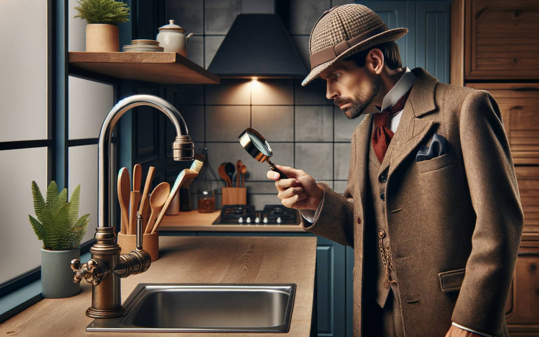 What is the most common source of a water leak in a person's house by Sherleak Holmes