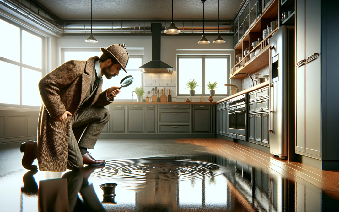 Who pays for a water leak by Sherleak Holmes